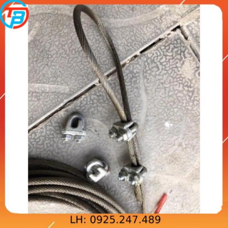 Dây Cáp thép phi 10 (lụa chống xoắn lõi thép 100%)❌❌❌