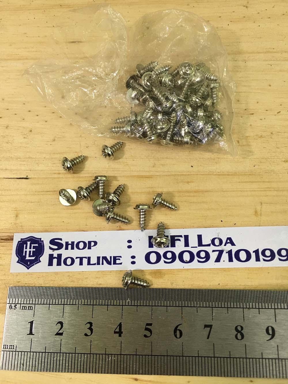 [HCM]Vít 3 X 10mm ( Bộ 8 Con Vít Bắt Loa )