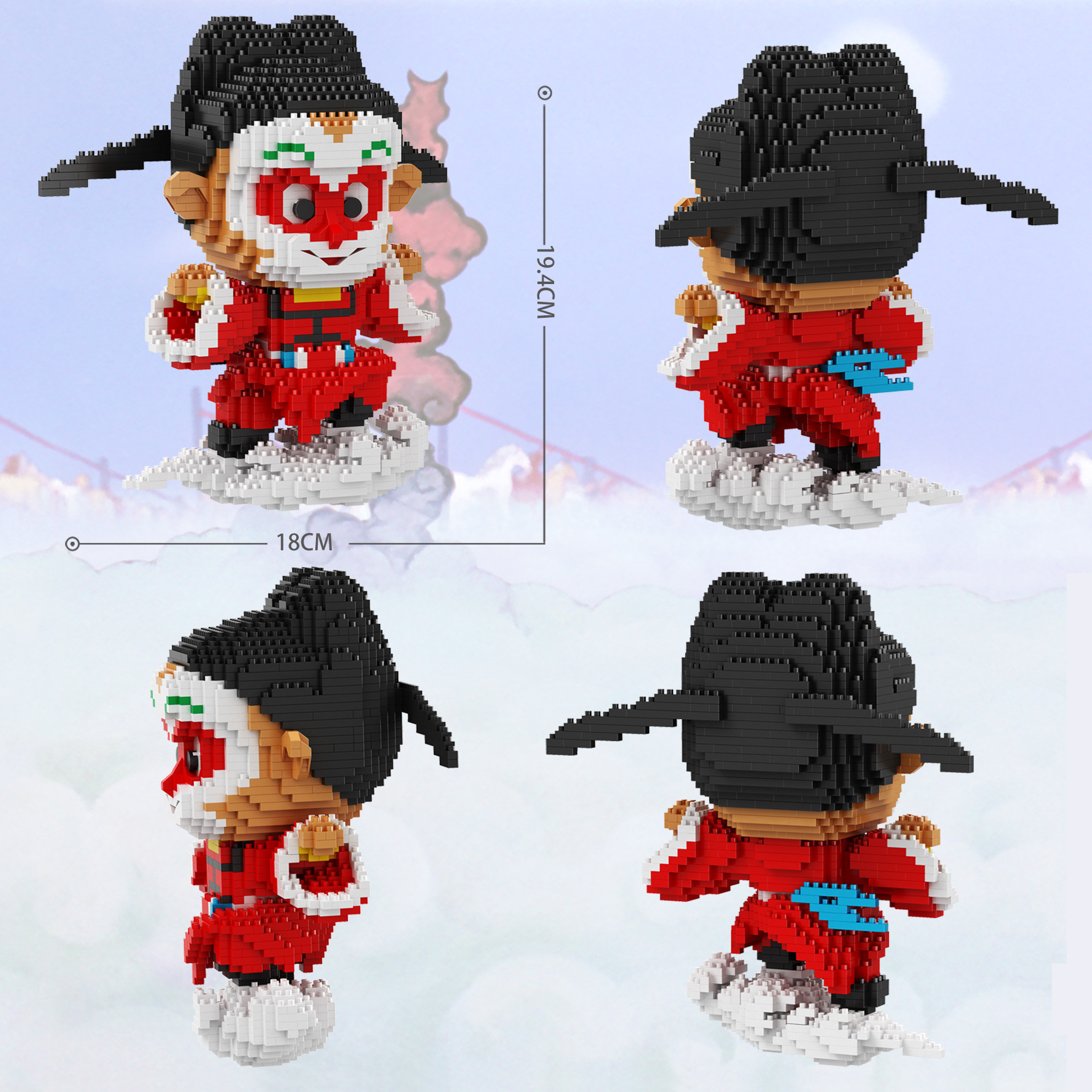 Mô Hình Lắp Ráp Tôn Ngộ Không, Sun Wukong, Tề Thiên Đại Thánh, Bật Mã Ôn