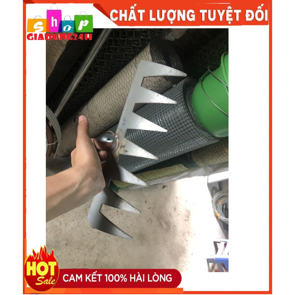 Bồ cào sắt không cán, phù hợp làm đất, cào lúa, cỏ, rơm,...