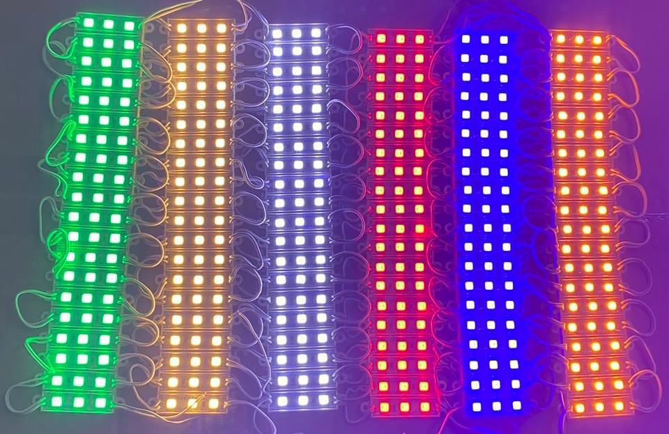 LED HẮT MODULE 3 BÓNG 5054 NHỎ 3609 (1 VĨ 20 BÓNG)