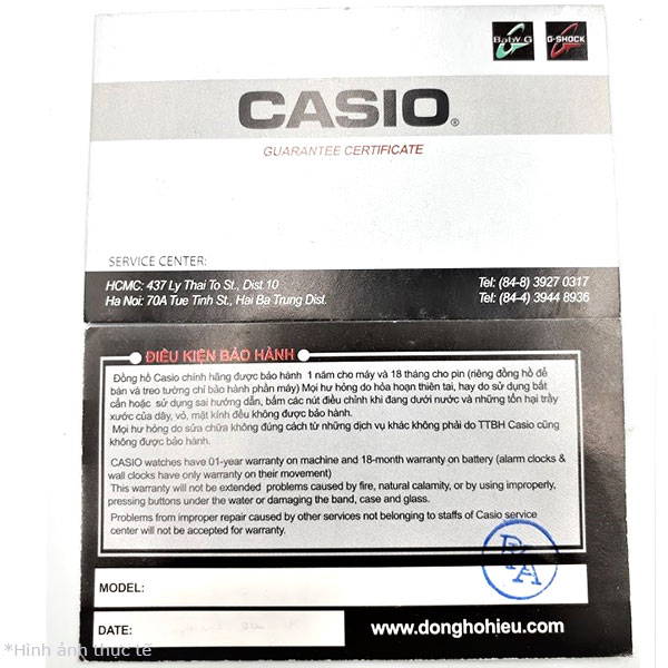 Đồng hồ Casio Dây Da LTP-V002GL-7B2UDF