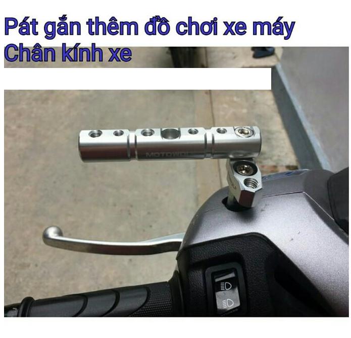 Pát Chân Kính gắn thêm Đồ Chơi