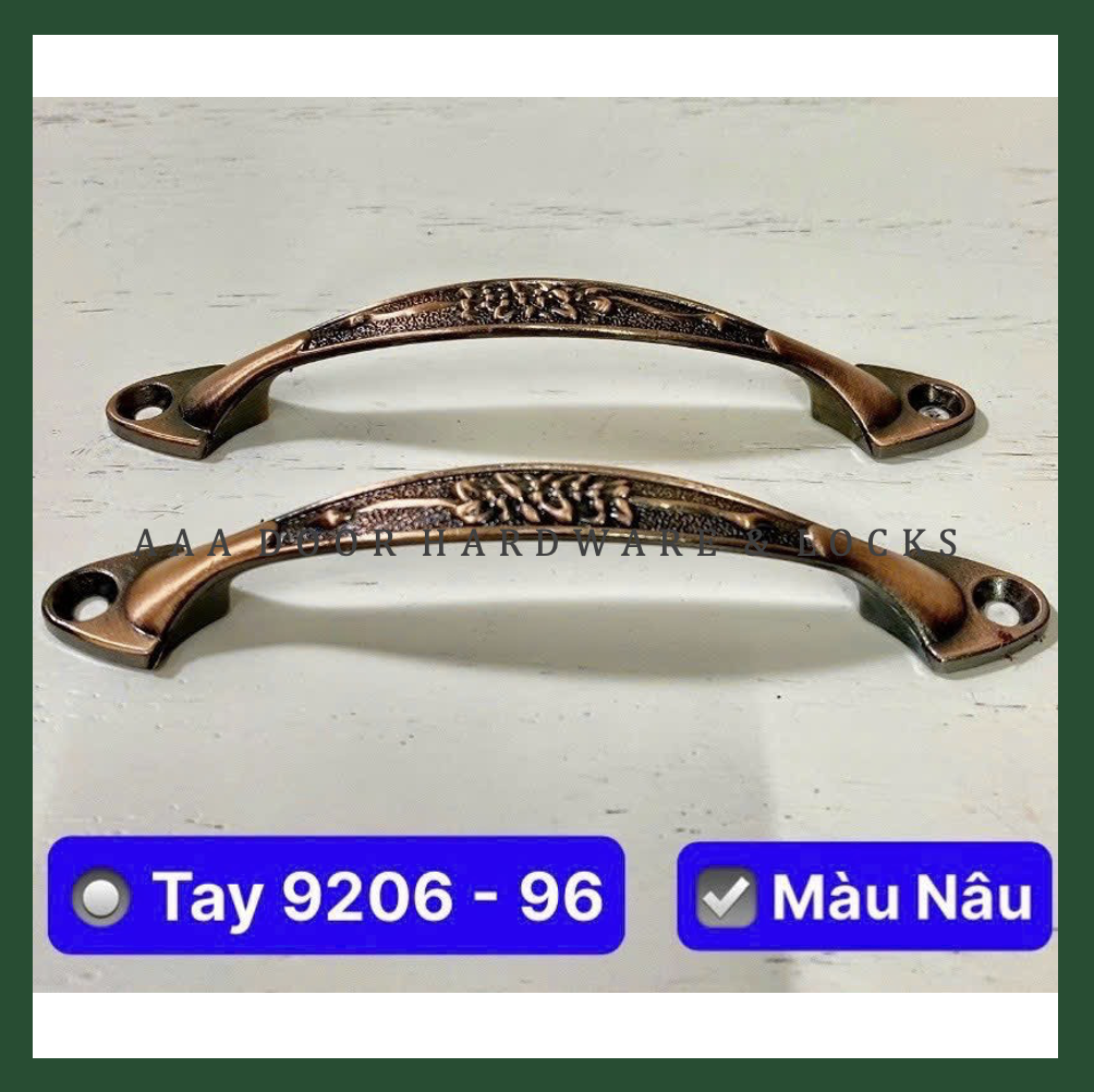 [Bông lúa Rive] Tay nắm tủ hoạ tiết bông lúa (tay nhẹ) bắt rive (Tay bông lúa rive) (Trắng/Đỏ/Nâu)