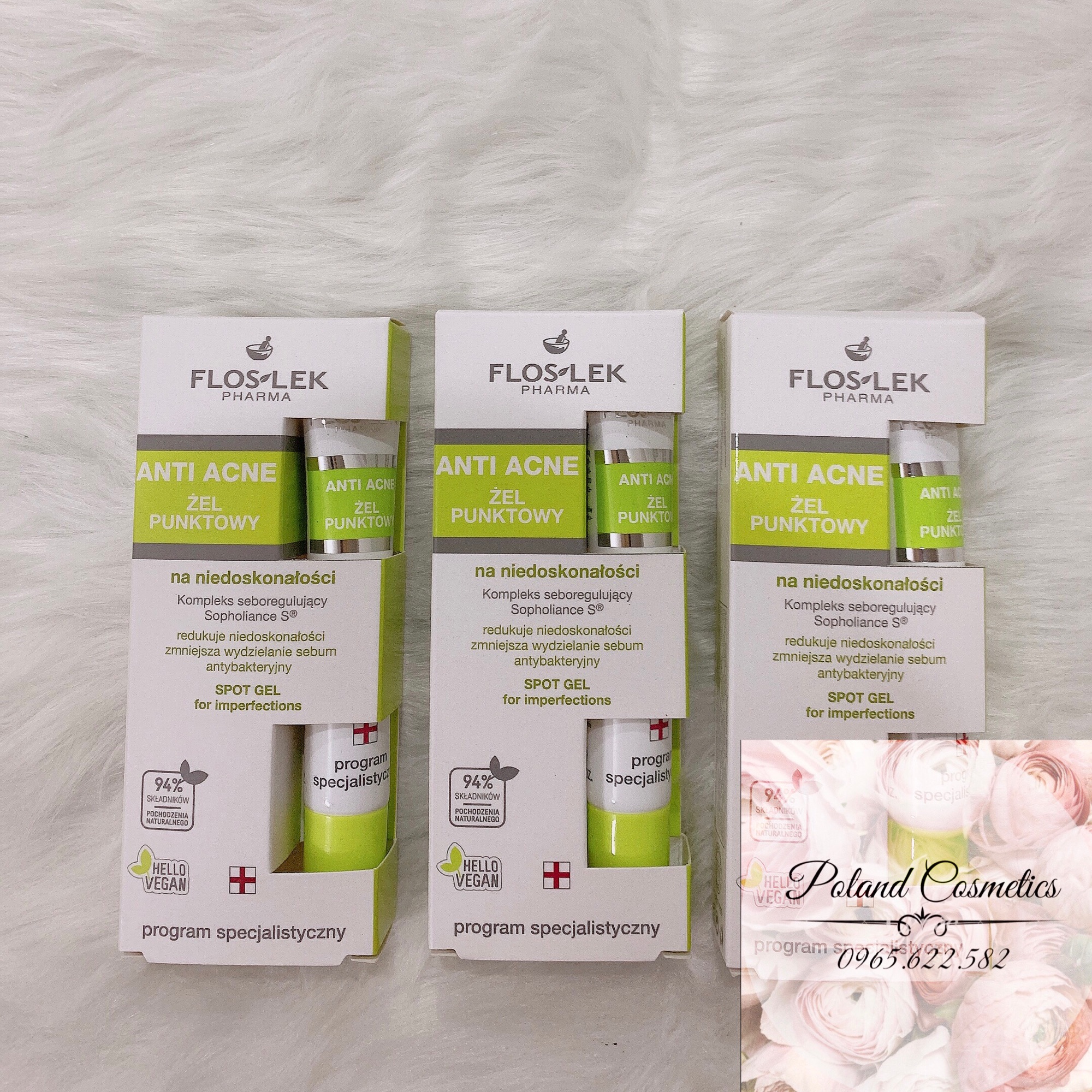 Gel Xử Lý Mụn Diệt Khuẩn Floslek 20ml