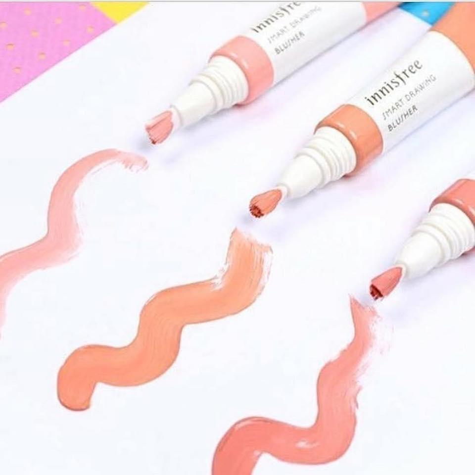MÁ HỒNG DẠNG KEM INNISFREE SMART DRAWING BLUSHER