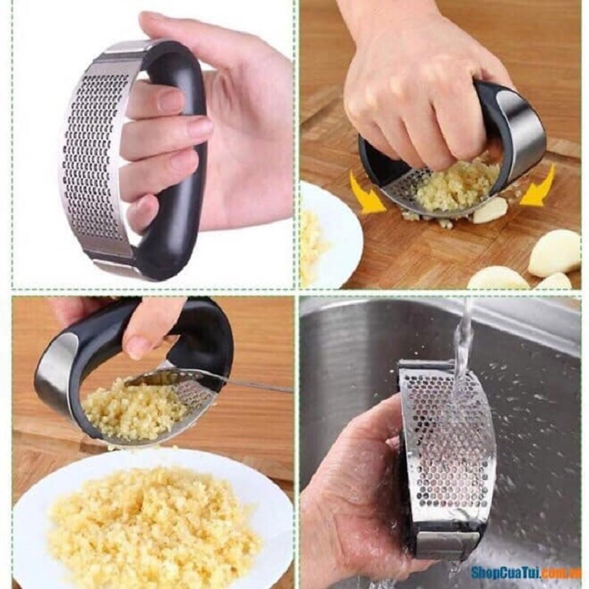 Dụng cụ dập hành tỏi cầm tay Garlic Press
