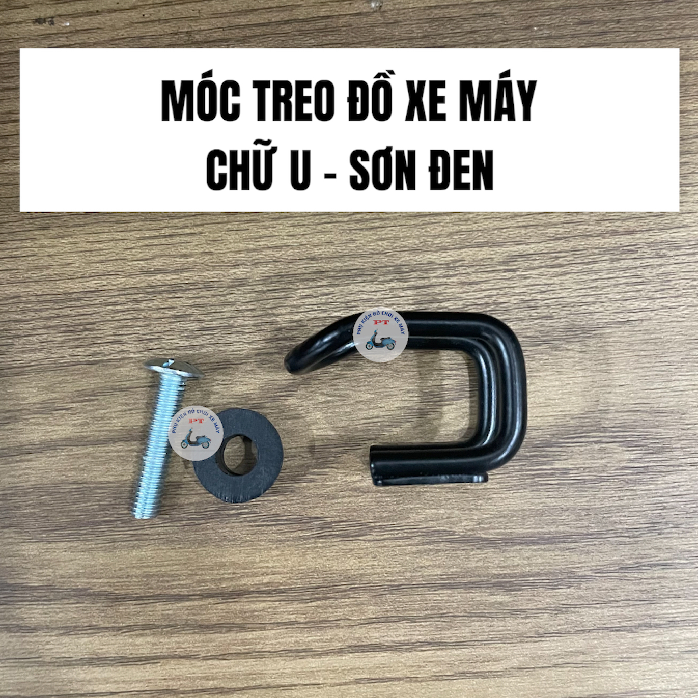 Móc treo đồ titan, inox, nhôm Xe máy