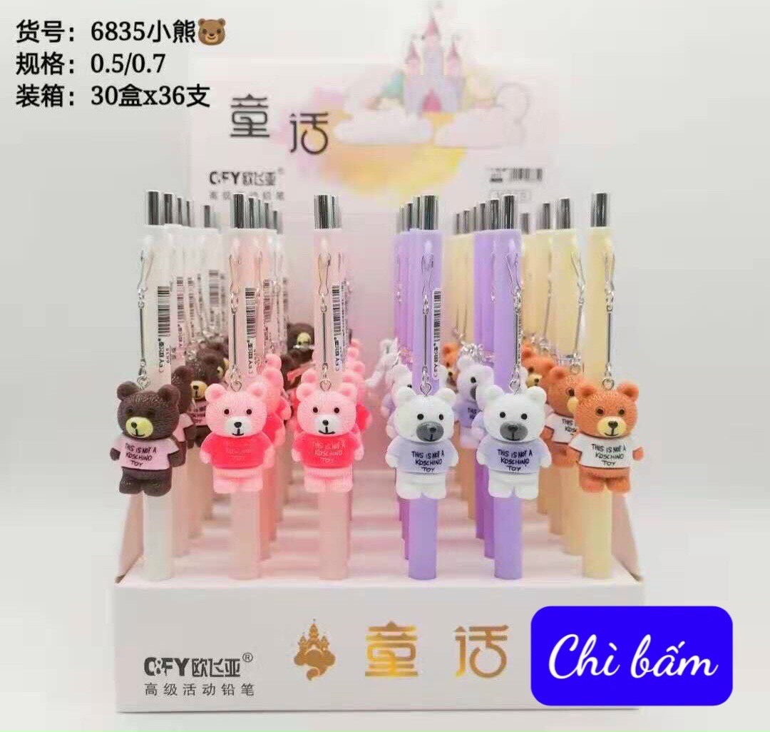 Chì bấm 0.5mm-Bò Sữa/Gấu