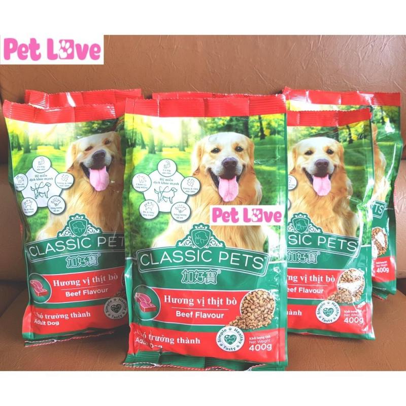 COMBO 6 CLASSIC thức ăn hạt cho chó lớn (6 x 400g/ gói = 2,4kg)