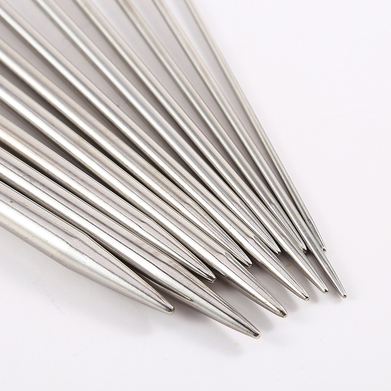 Kim đan thẳng inox 25cm bán theo cặp