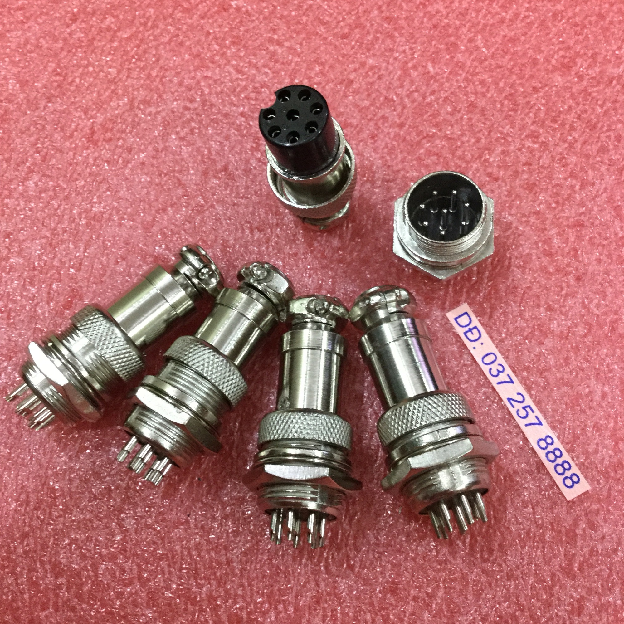 Jack sắt M16GX16 đực cái 8 P(5 chiếc)