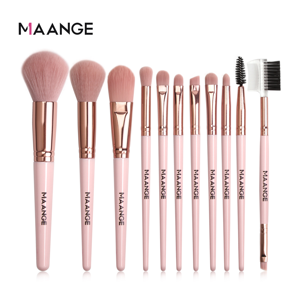 Bộ cọ trang điểm 11 cây MAANGE chuyên dụng 130g
