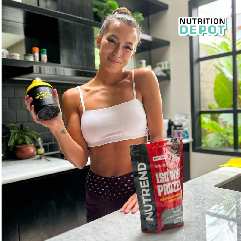 Whey Isolate cao cấp bổ sung đạm protein - Nutrend Whey Protein Isolate Iso Prozero (Túi 500g) - Nutrition Depot Vietnam