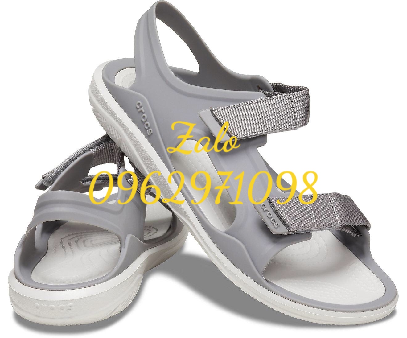 SANDAL NHỰA QUAI DÁN TIỆN LỢI-CROCS EXPEDITION SWIFTWATER