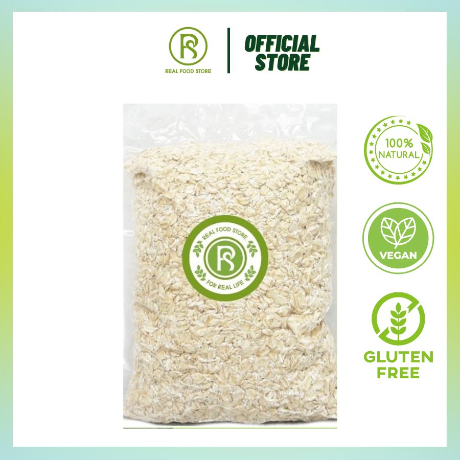 Yến Mạch Cán Dẹt Real Food