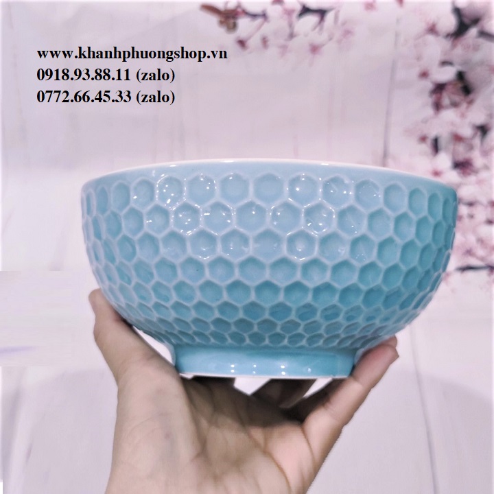 tô sứ ăn cơm 18cm - tô sứ ăn bún phở 18cm