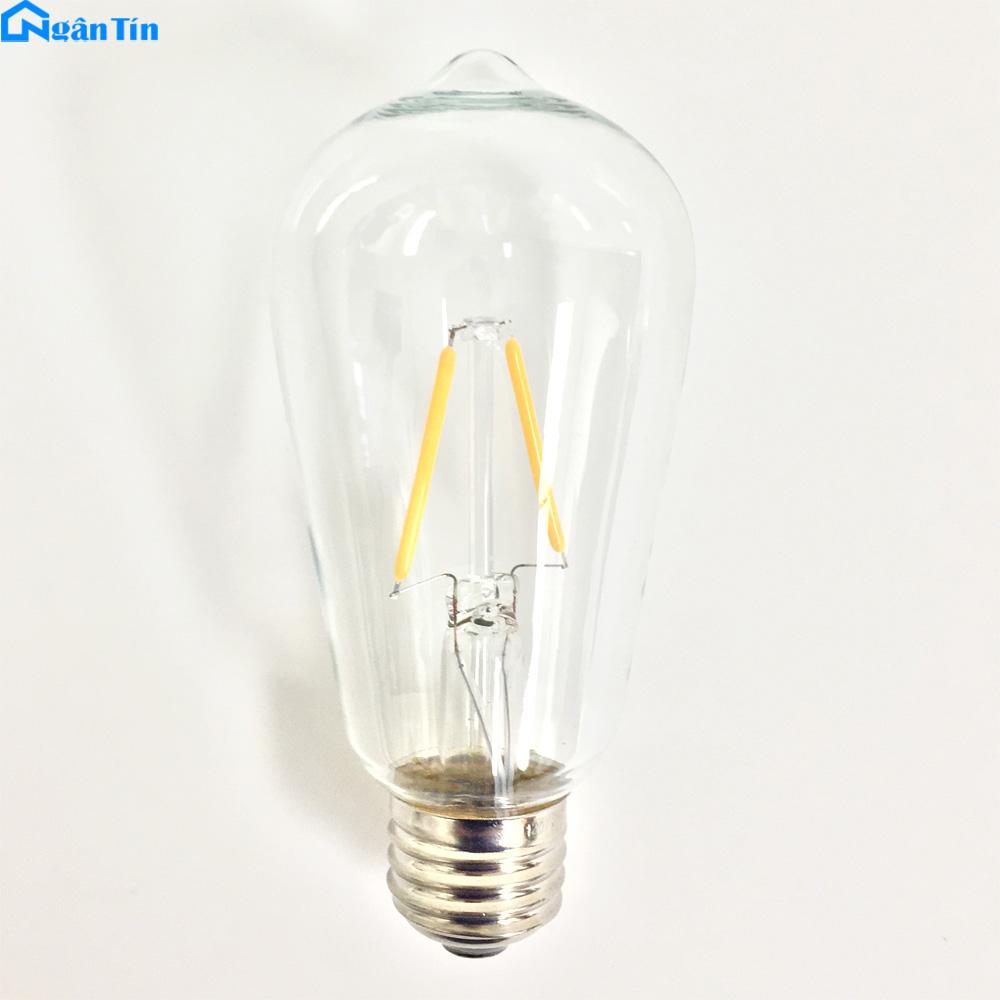Bộ bóng đèn LED Edison 4W 220V E27 B250 Ngân Tin
