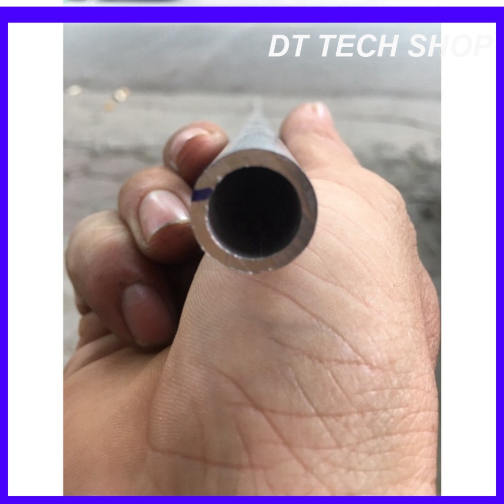 ỐNG NHÔM D16mm Dày 2mm( lỗ trong 12mm ) DÀI 3 MÉT (cắt thành 3 đoạn 1 mét)