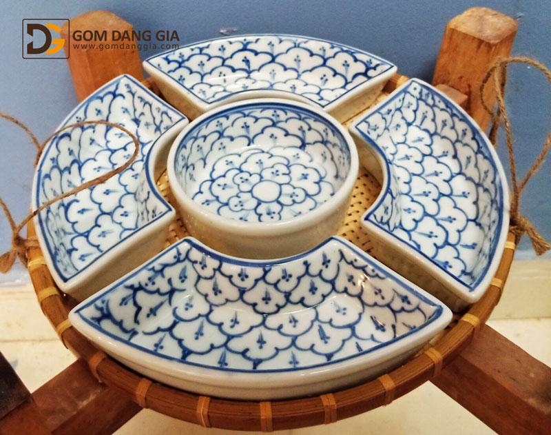 khay mứt bánh kẹo tết S2