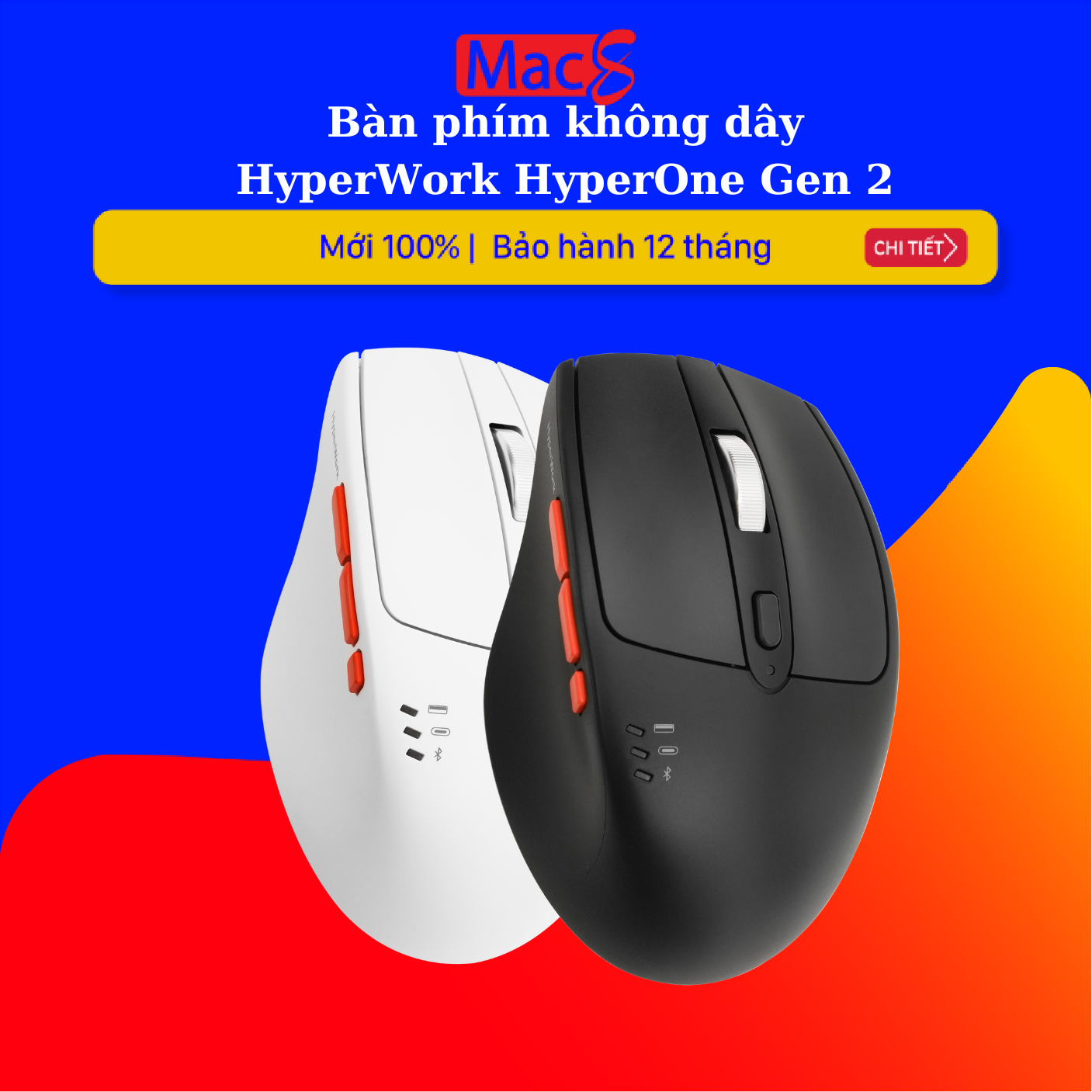 Chuột không dây HyperWork Silentium
