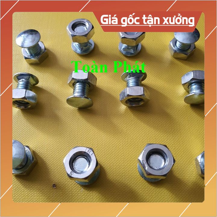 Bịch ốc ( 100 con) ốc sắt lắp kệ V lỗ