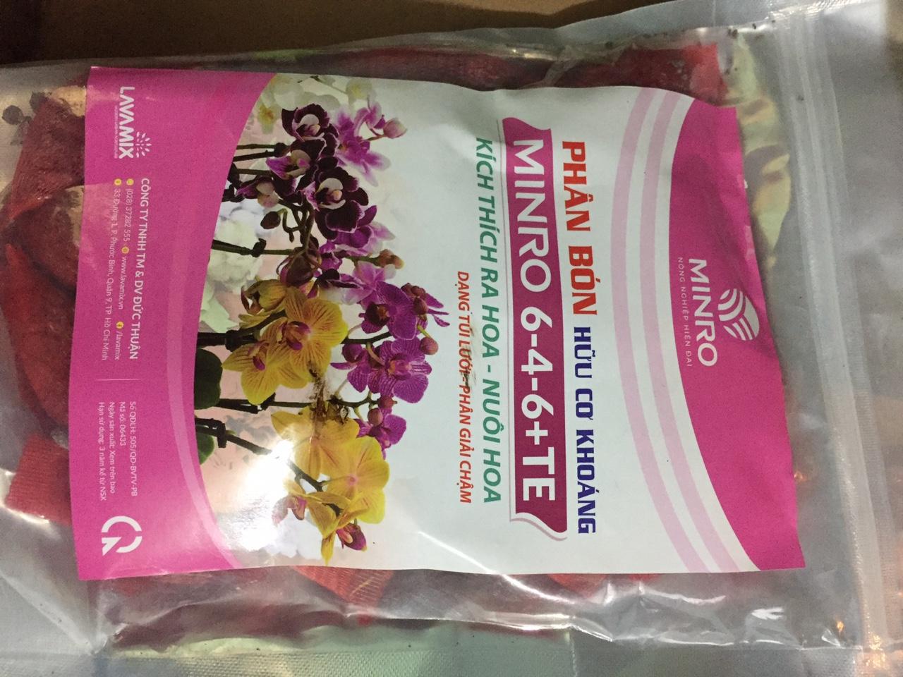 Phân tan chậm 6-4-6+te minro 30 gói