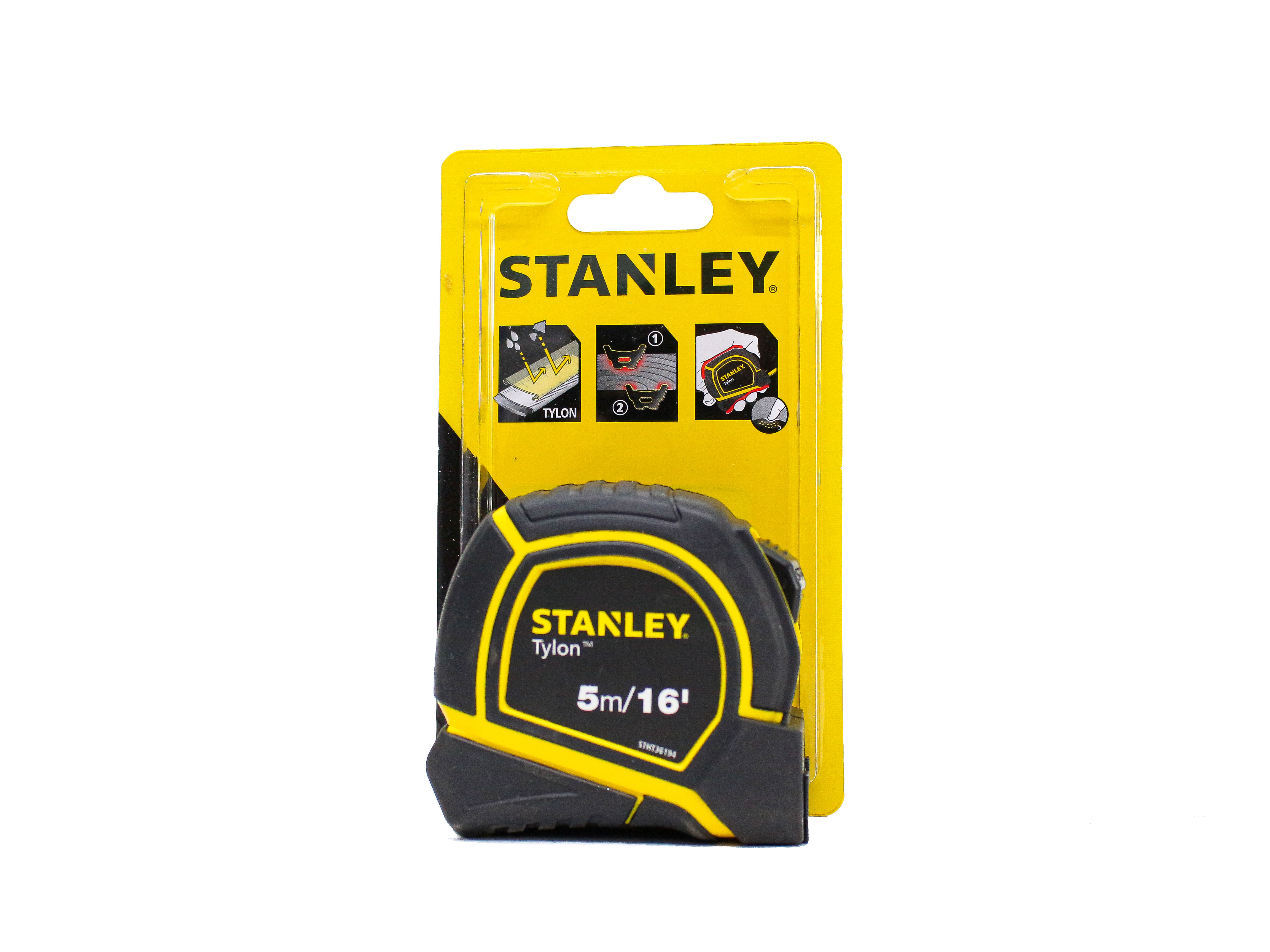 Thước cuộn tylon 5m/16-19mm stanley stht36194