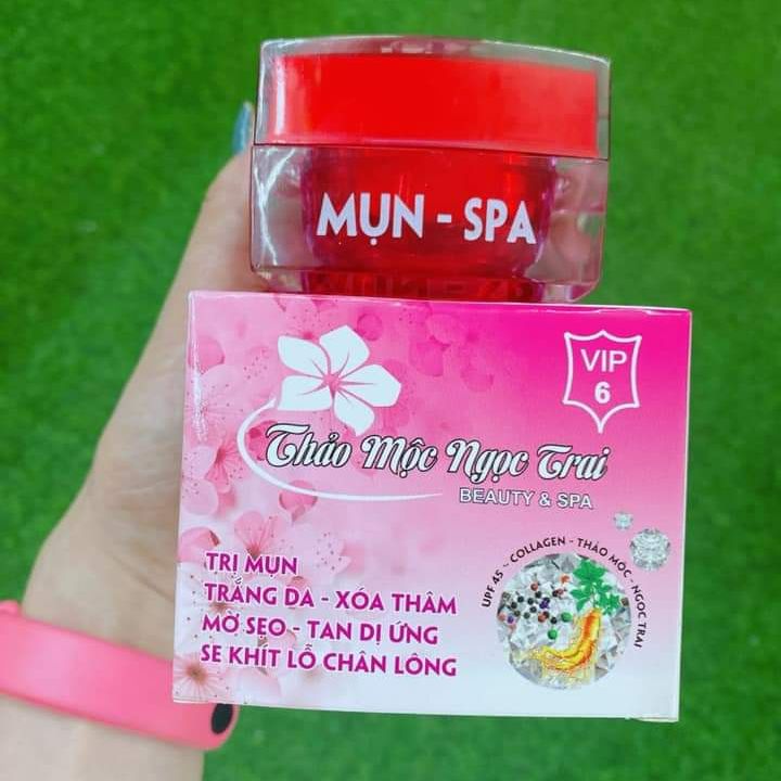 KEM MỤN SPA THẢO MỘC NGỌC TRAI [ VIP 6 ] - Mụn, Thâm, Trắng Da