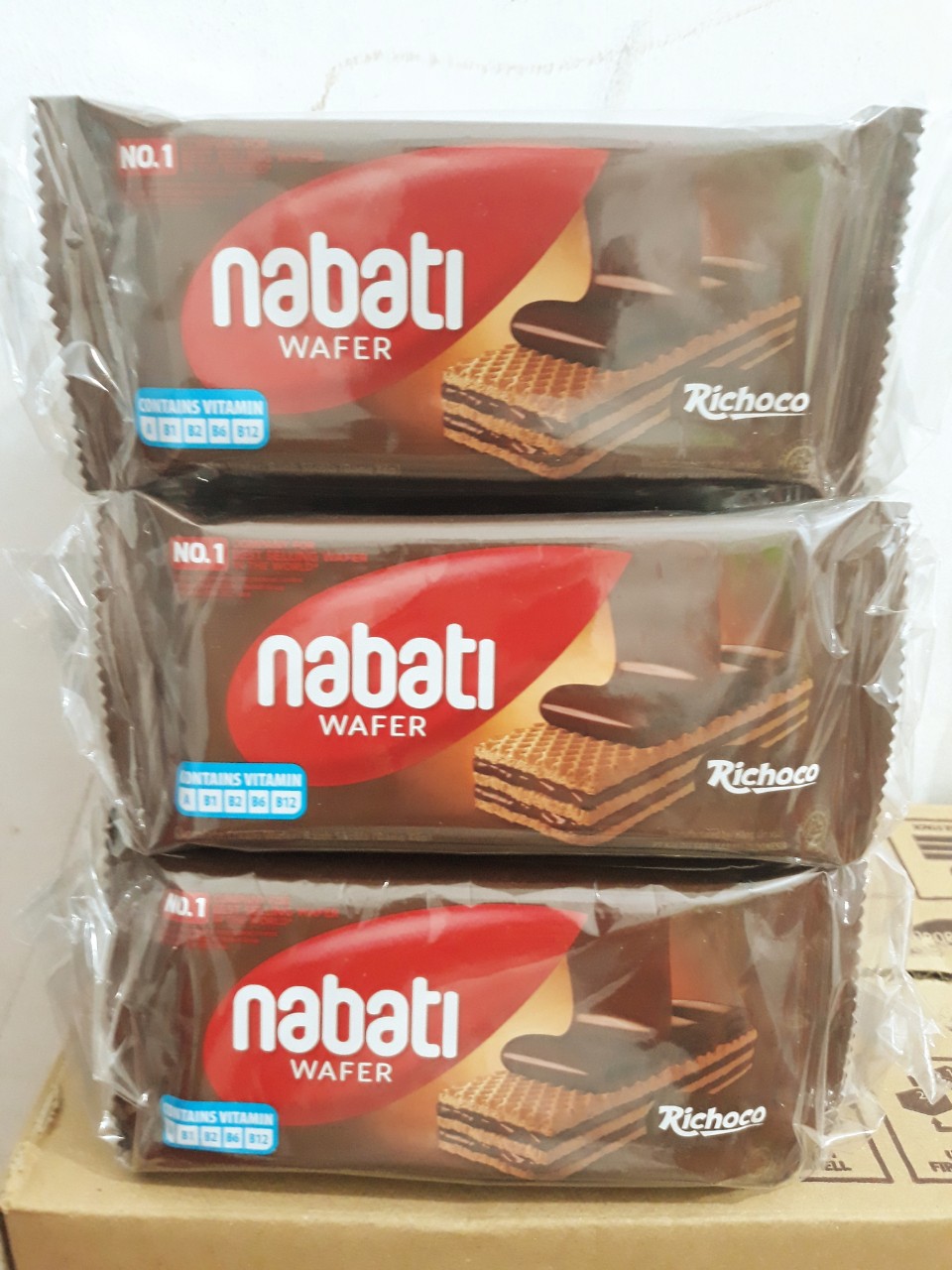 COMBO 60 Cái x 17g Bánh Xốp Nabati Socola