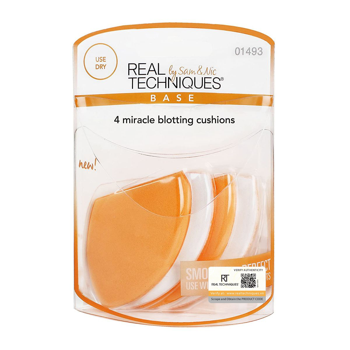 Set Mút Xốp Trang Điểm RT Real Techniques 4 Miracle Blotting Cushions