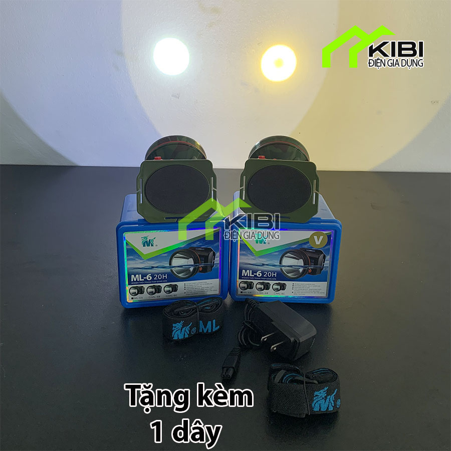Đèn pin đội đầu, đèn pin đeo đầu ML6