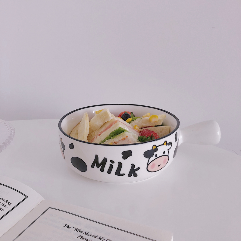 [HÀNG ORDER] BÁT TRỘN SALAD HÌNH BÒ SỮA