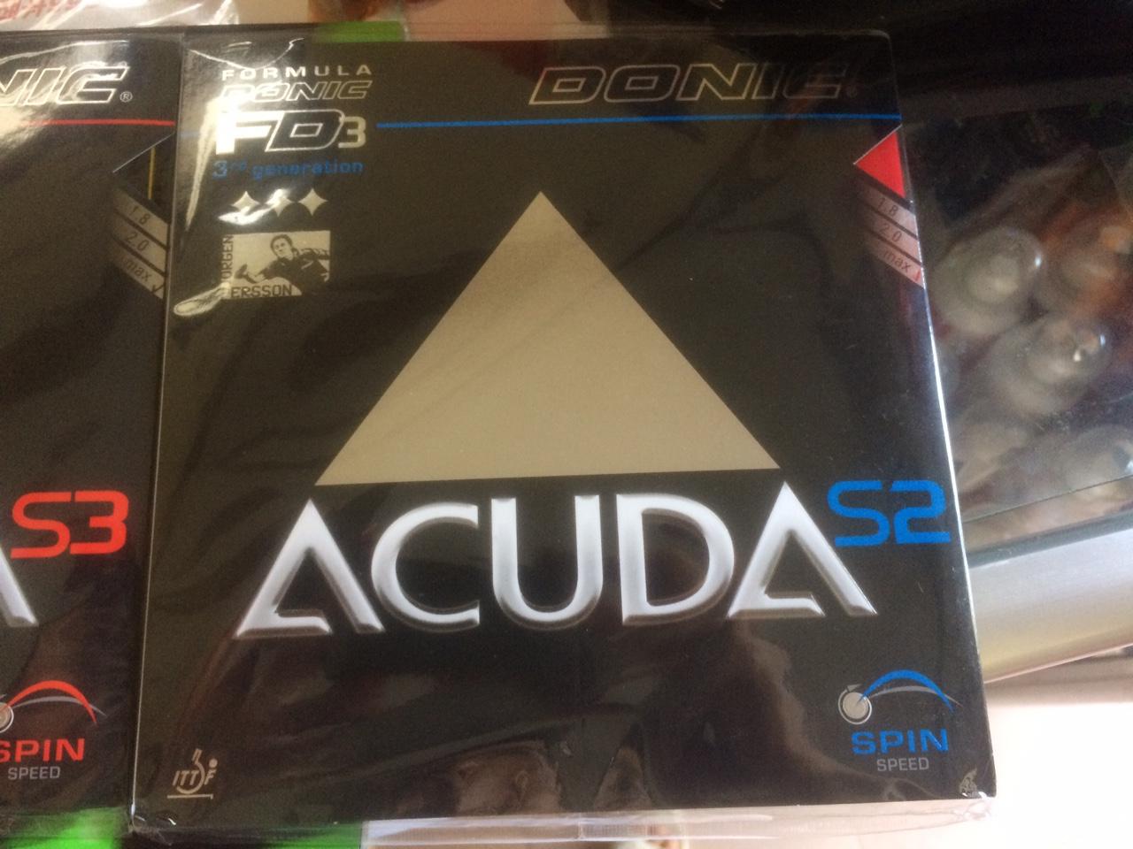 dòng mặt vợt bóng bàn acuda S1 s2 s3