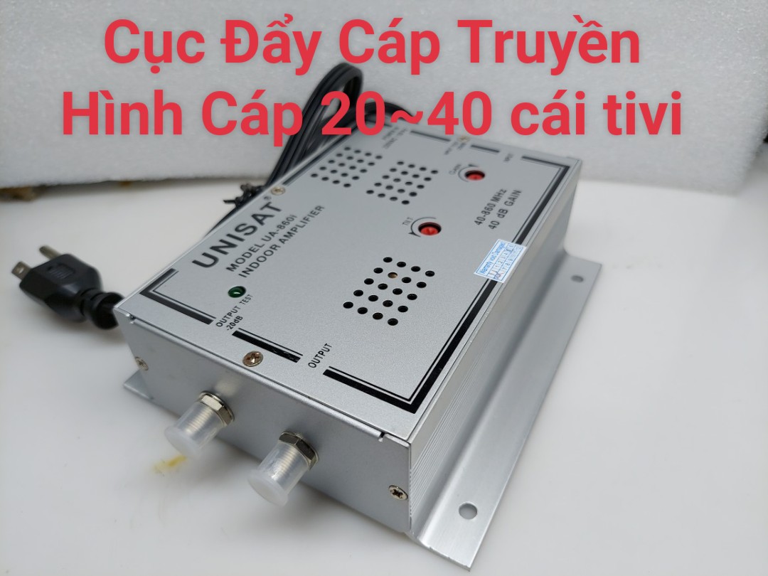 Bộ khuếch đại truyền hình cáp Pacific PDA-8640