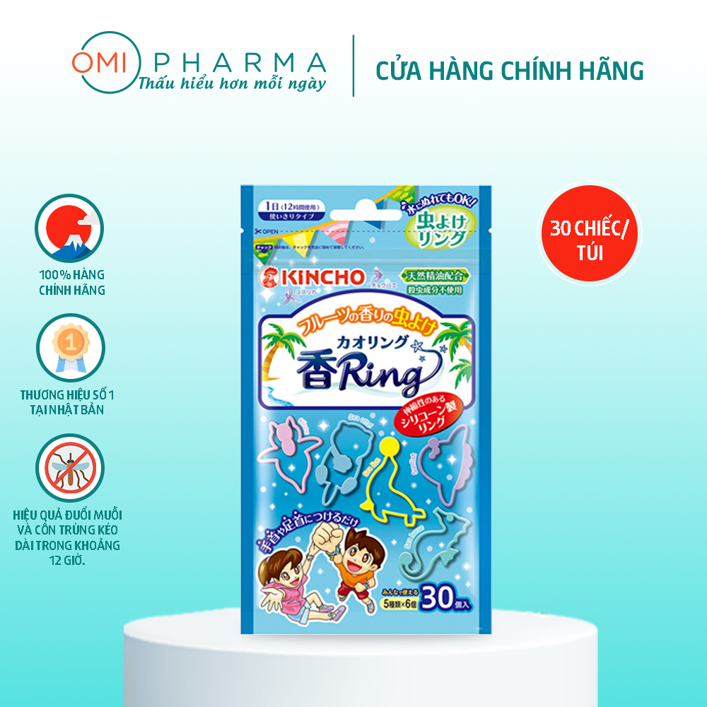 Vòng Đeo Tay Tránh Muỗi Hương Trái Cây Kincho Nhật Bản
