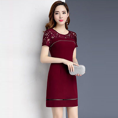 [HCM]ĐẦM SUÔNG NỮ PHỐI REN SANG TRỌNG
