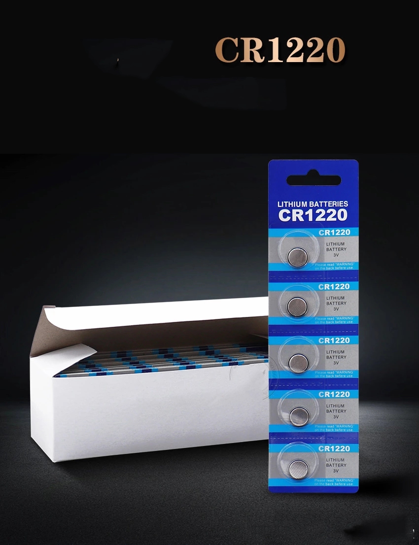 Vỉ 5 viên pin CR 1220 Lithium Battery 3V ( GIÁ 5 VIÊN )