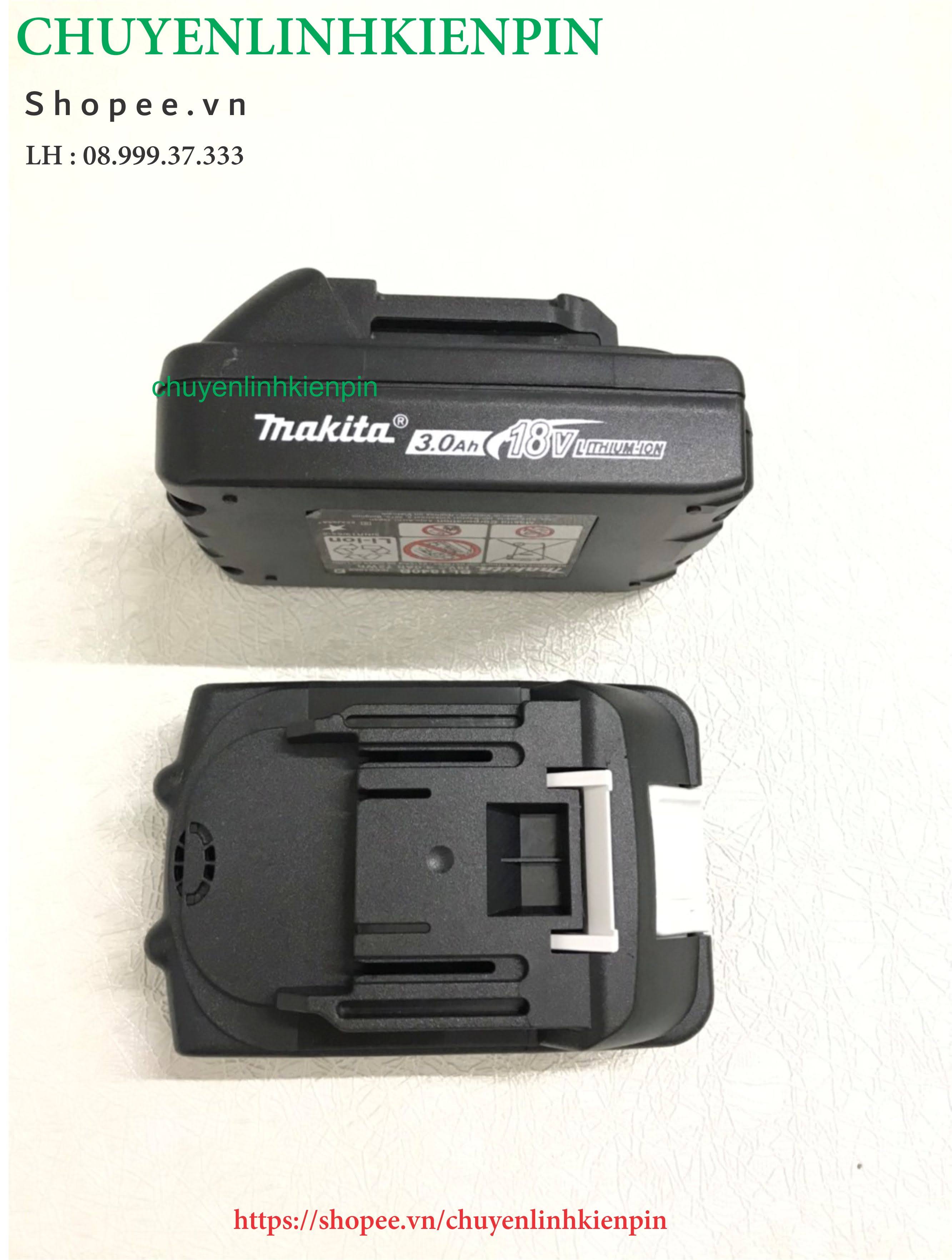 [HCM]Vỏ pin Makita 18v adaptor 1 hàng - 5 cell ( BL64 69 )