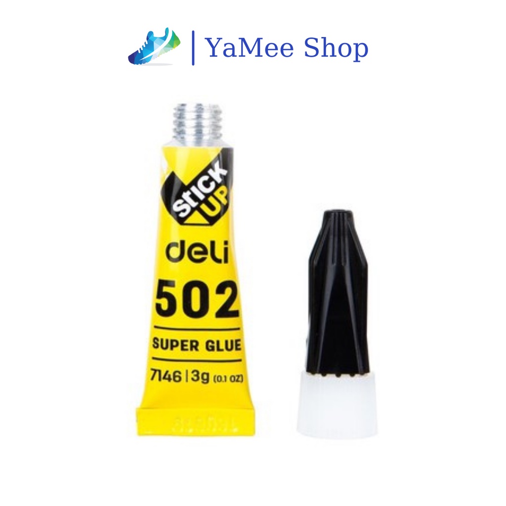 Keo dán giày 502 Deli 7146 3gam