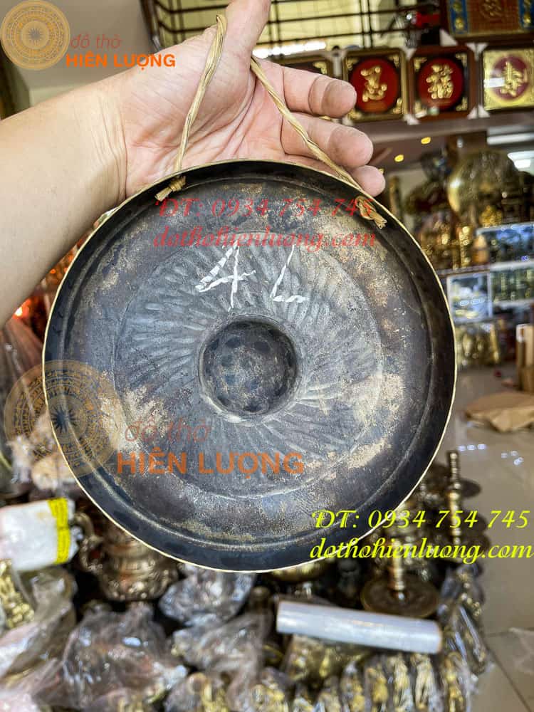 Cồng chiêng bằng đồng phong thủy đường kính 20cm