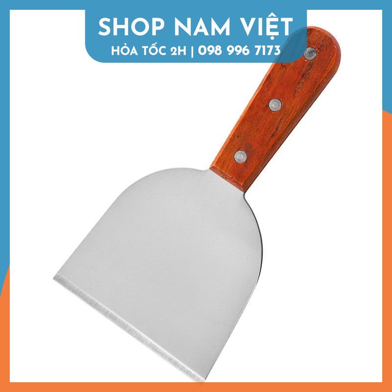 Xẻng Chiên Xào Thức Ăn Teppanyaki Phong Cách Nhật