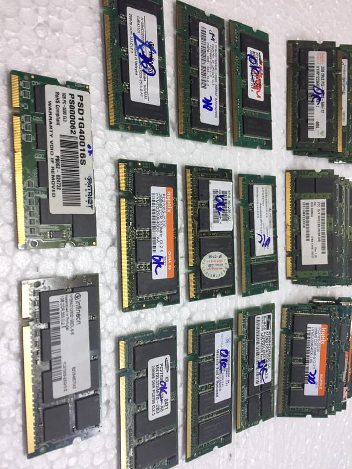 Ram DDR1 Laptop 256Mb Bus 333 / 400