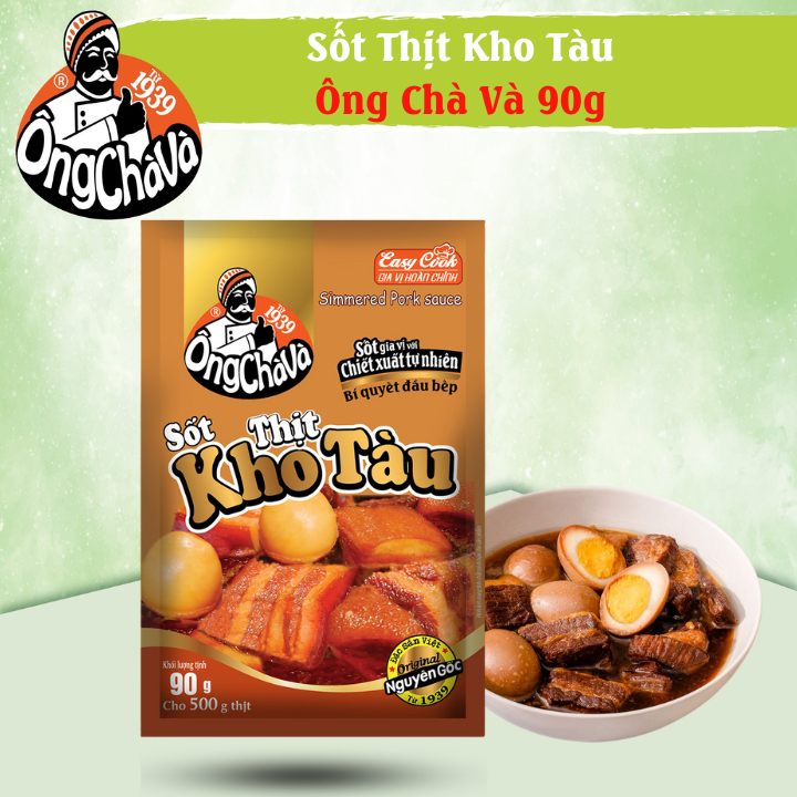 Ong Cha Va Simmered Pork sauce 90g