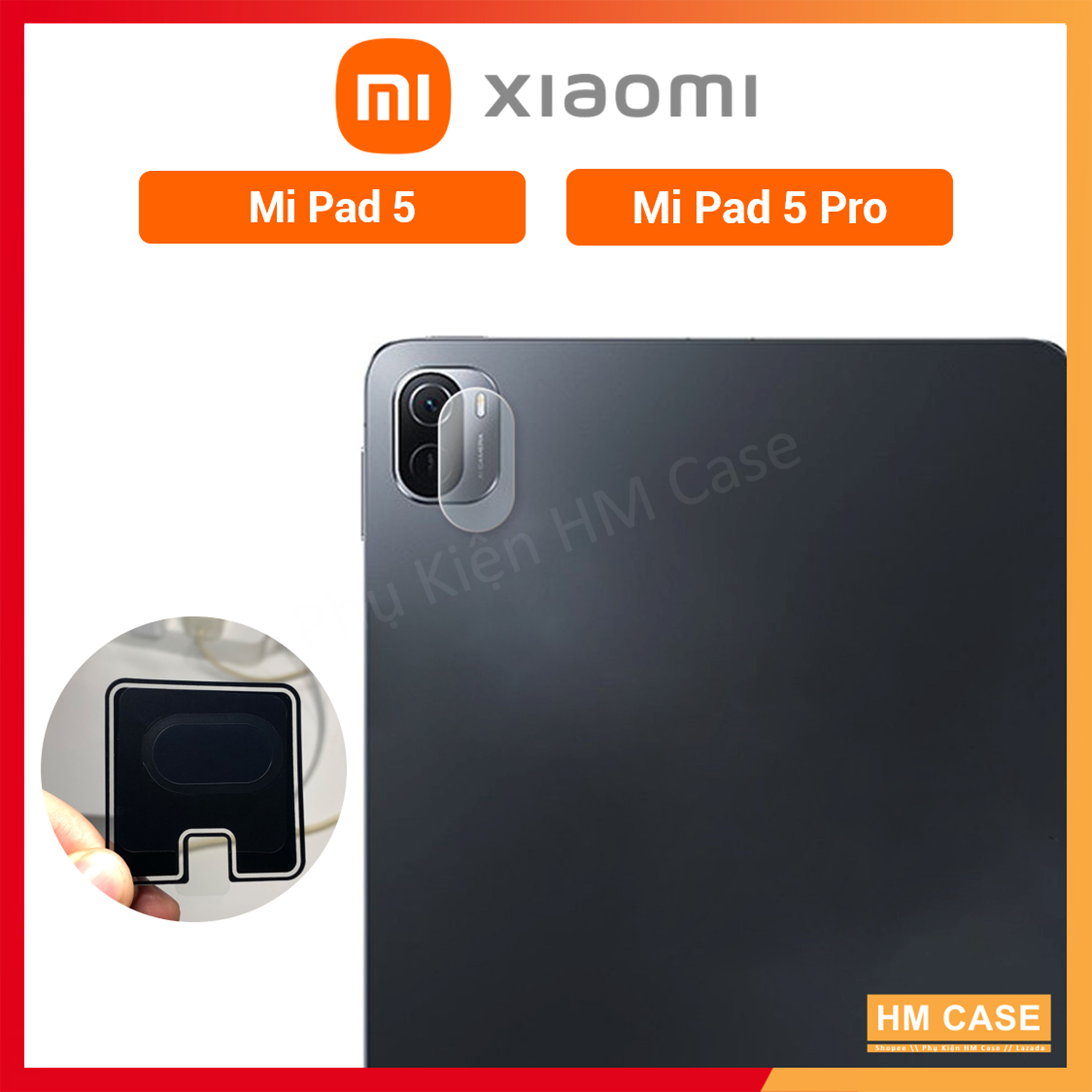 Kính cường lực camera xiaomi mi pad 5 / mi pad 5 pro