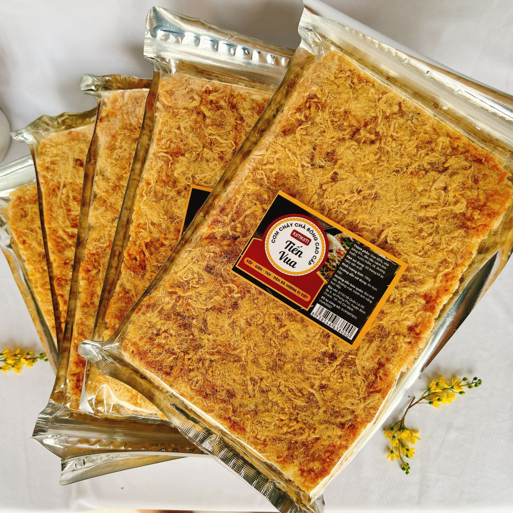 180g- Cơm cháy Tiến Vua (giòn rụm, chà bông)