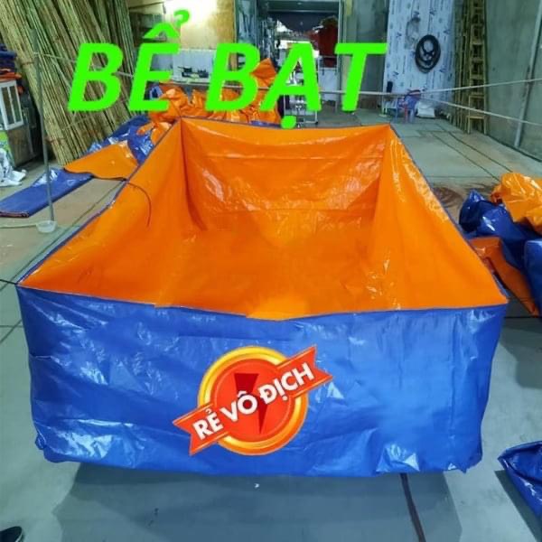 Bể bạt nuôi ốc, nuôi ếch, nuôi lươn - 3x2x1