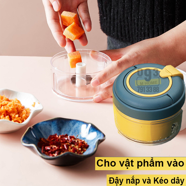 Dụng Cụ Nghiền Tỏi Ớt Cầm Tay Xay Hành Tỏi Rau Củ