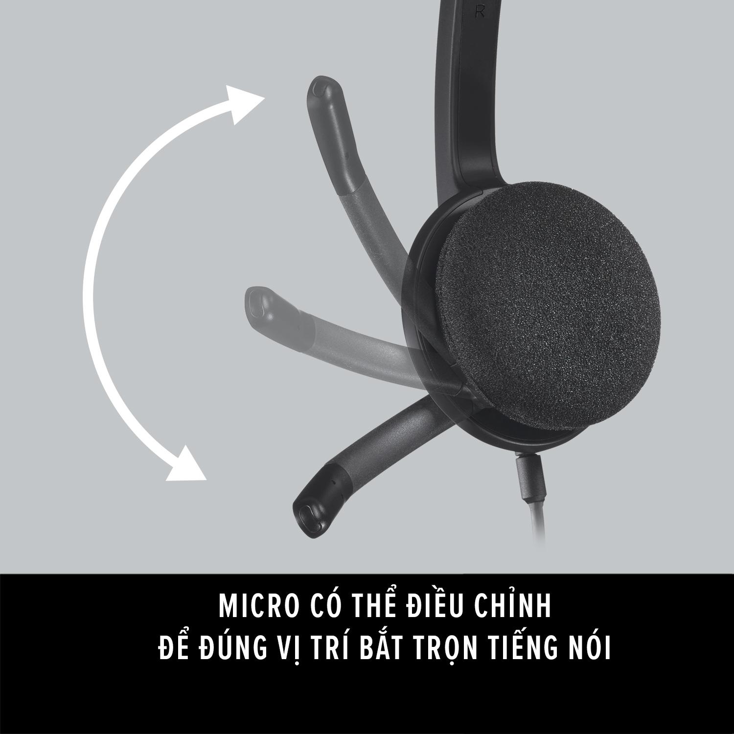 Tai nghe Logitech H340