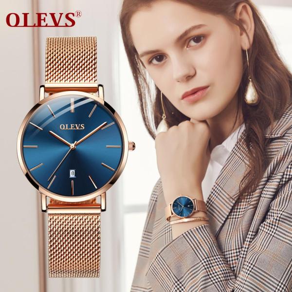 Đồng Hồ Nữ Thiết Kế Đơn Giản Trẻ Trung Chất Liệu Cao Cấp Sang Trọng- OLEVS bán chạy